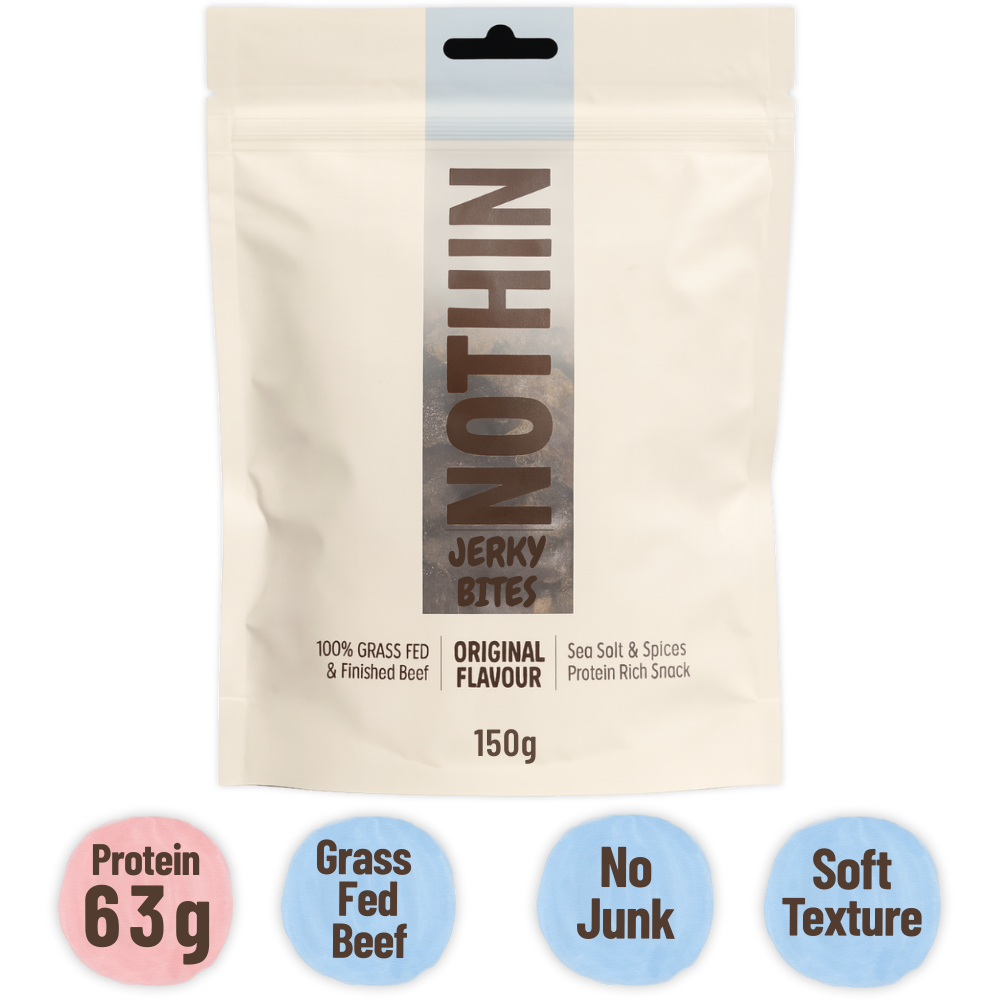 Grass Fed Beef Jerky Bites 150g