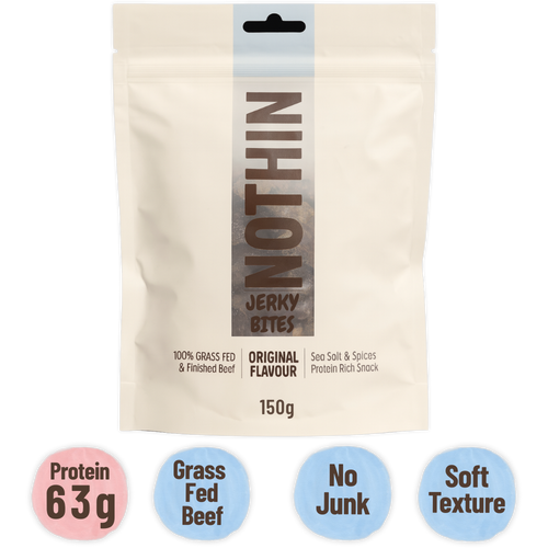 Grass Fed Beef Jerky Bites 150g