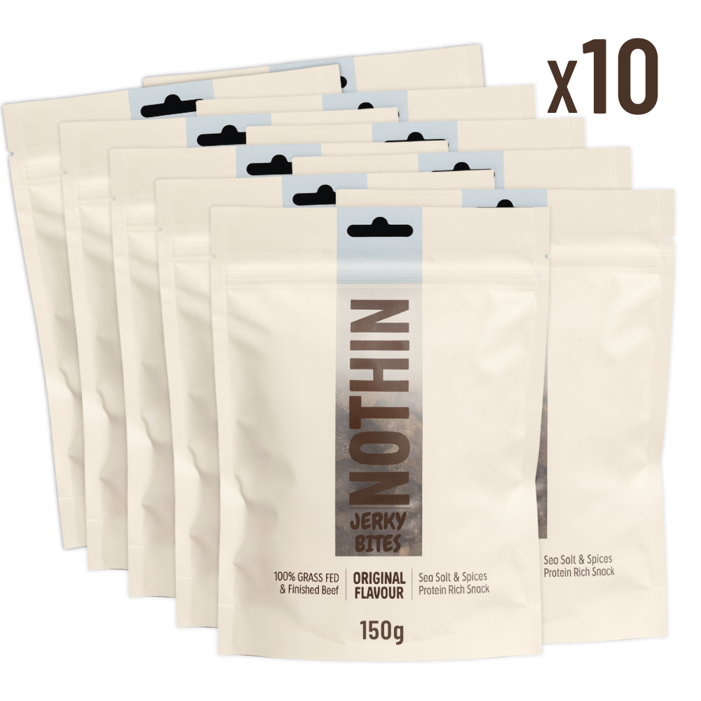 Grass Fed Beef Jerky Bites 150g