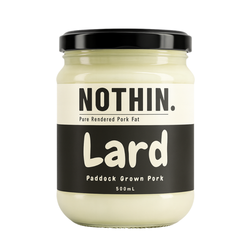 Paddock Grown Pork Lard