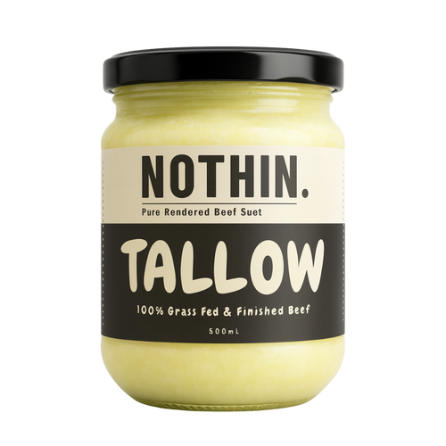 Grass Fed & Finished Beef Tallow