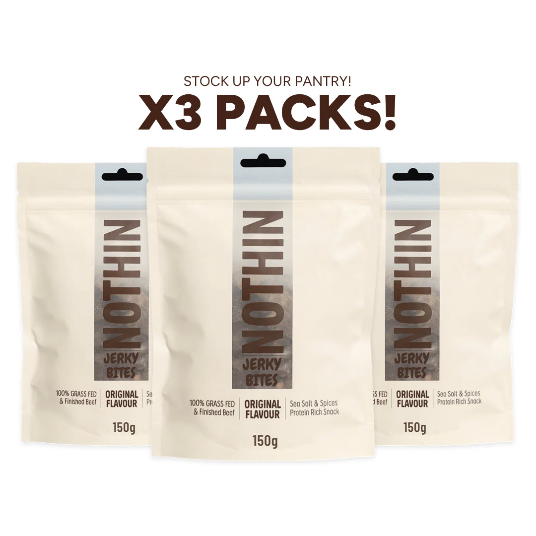 Grass Fed Beef Jerky Bites 150g