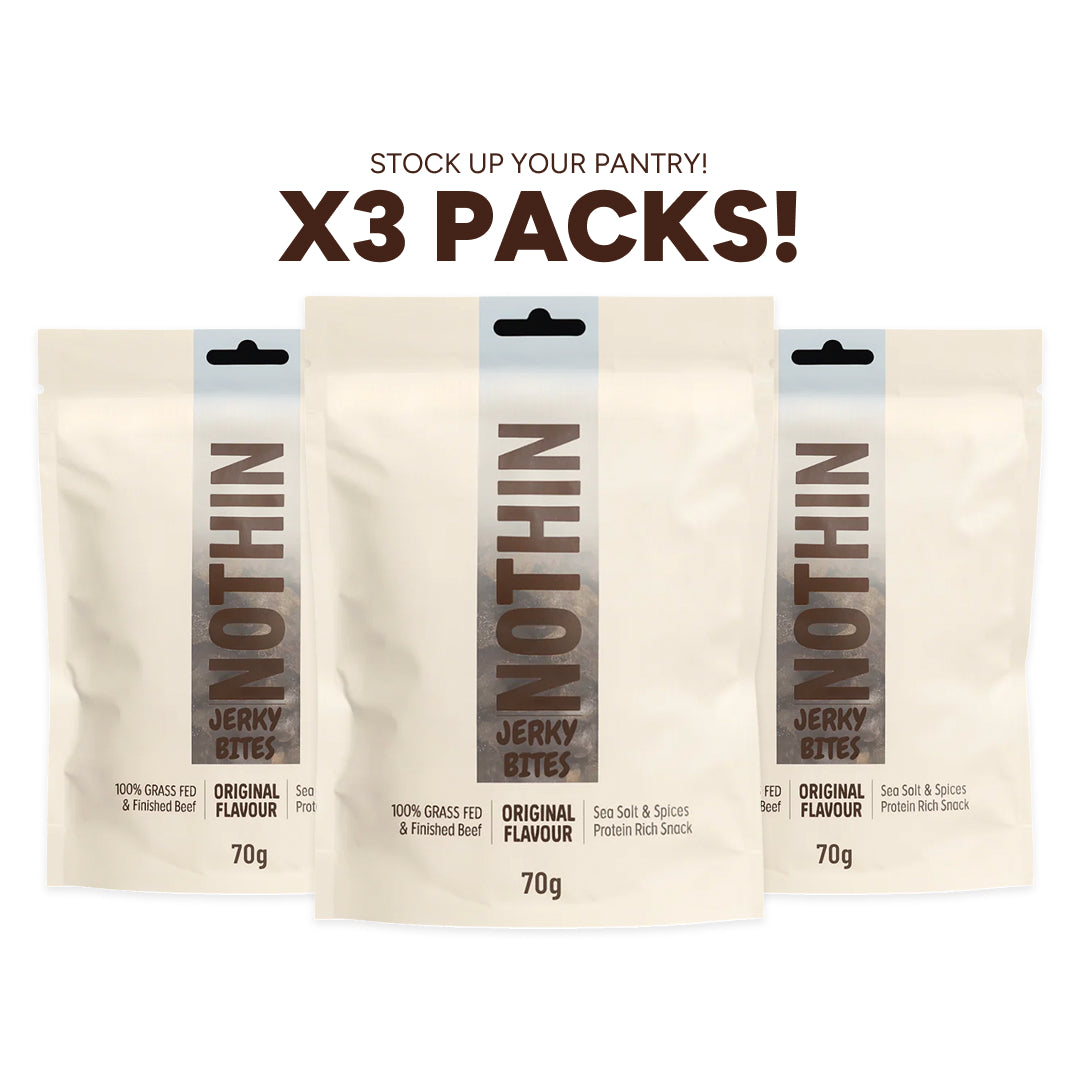 Grass Fed Beef Jerky Bites 70g