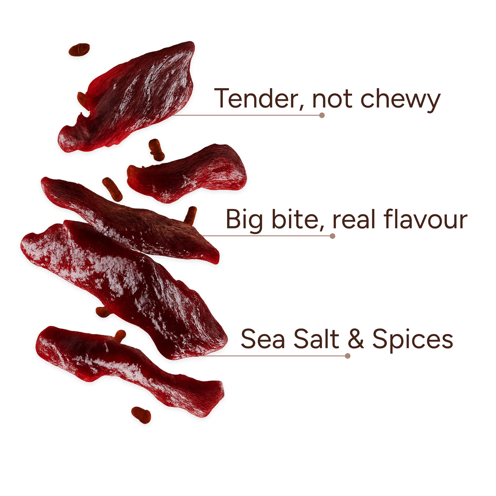 Grass Fed Beef Jerky Bites 70g