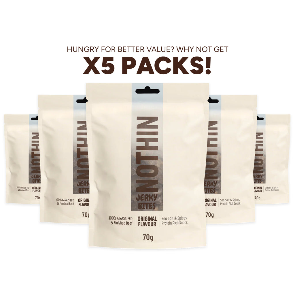 Grass Fed Beef Jerky Bites 70g