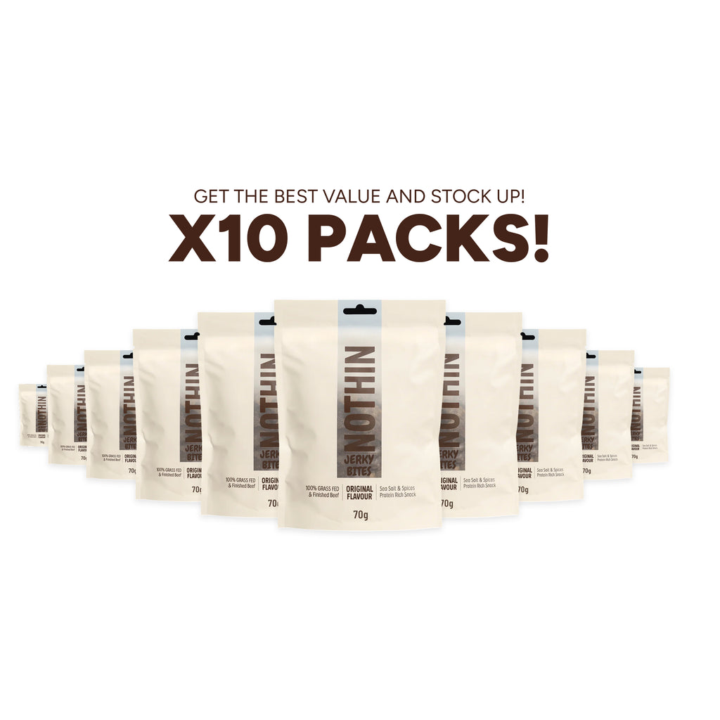 Grass Fed Beef Jerky Bites 70g