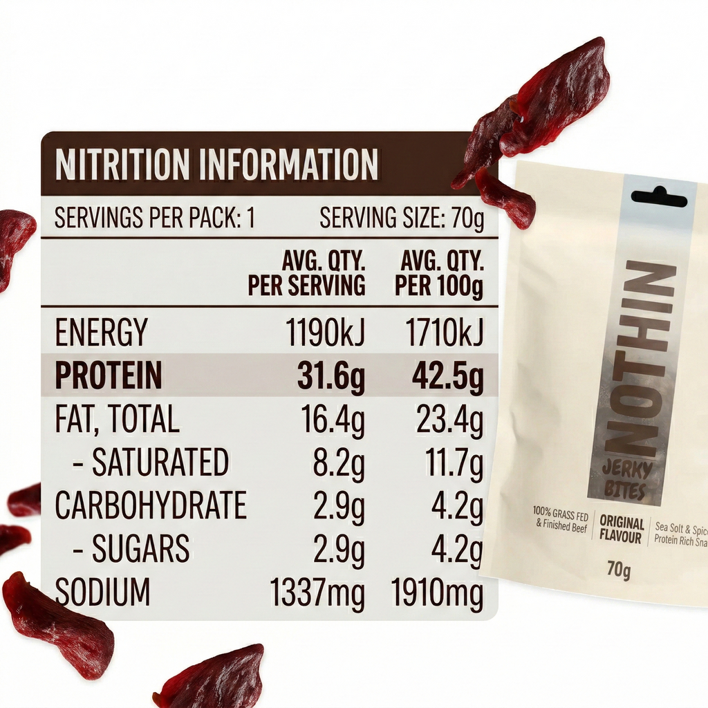 Beef Jerky Bites 70g